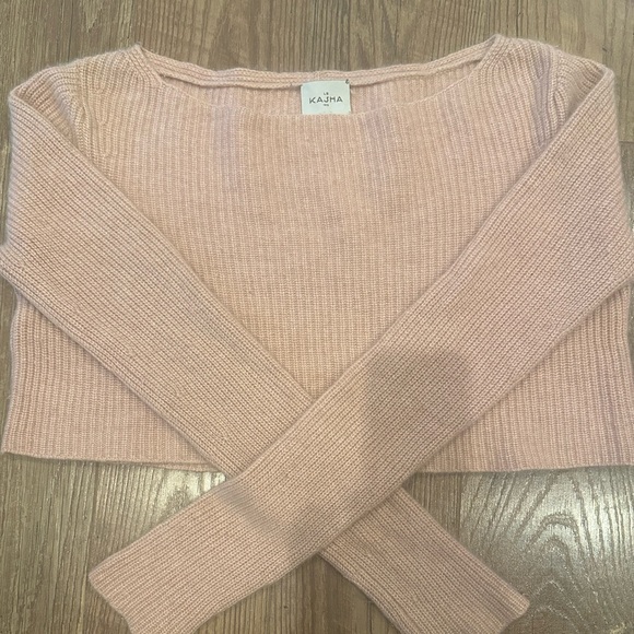 Women's Le Kasha Cashmere cropped Sweater - pink -